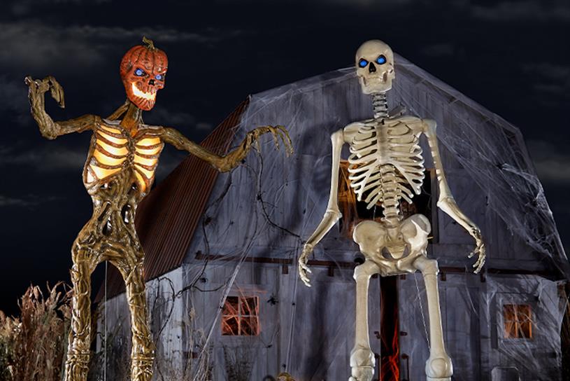 Look out! Home Depot’s 12-foot skeleton is returning – and this time