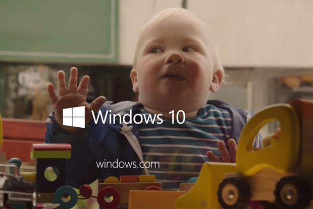 Microsoft: the latest ad campaign for Windows 10