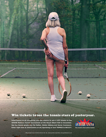 Intercasino 'tennis' by Isobel