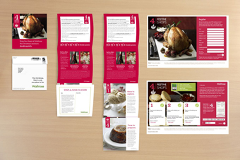 Waitrose 'four festive shops' by Kitcatt Nohr Alexander Shaw