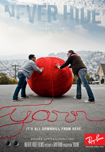 Ray Ban 'yarn ball' by Cutwater