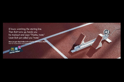 London 2012 'games maker' by McCann Worldgroup