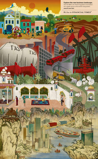 FT 'building BRICs' by DDB