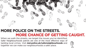 Metropolitan Police 'safer' by AMV BBDO