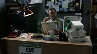 Green Party 'thinking again' by glue London