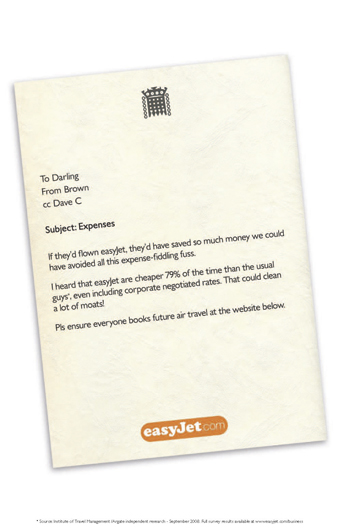 easyJet.com...tactical expenses jibe