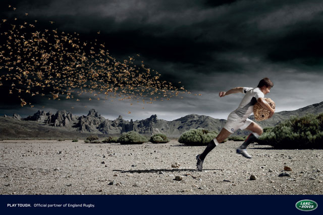 Land Rover 'play tough' by RKCR/Y&R