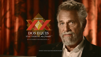 Heineken... reveals 'the most interesting man in the world'