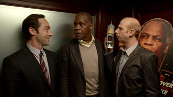 Orange 'gold spot' featuring Danny Glover by Fallon