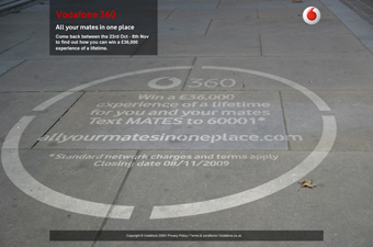 Vodafone 'all your mates in one place' by Dare