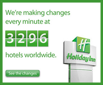 Holiday Inn 'big changes' by McCann Erickson New York