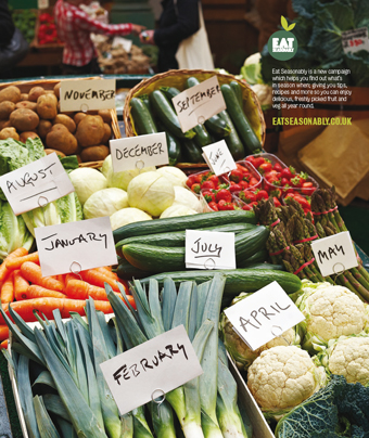 The Climate Group 'eat seasonably' by Fallon