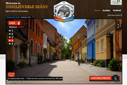 VisitSweden 'Sk氓ne Troll Spotters Club' by glue Isobar