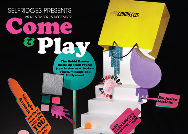Selfridges '10 days of play' by 18 Feet & Rising