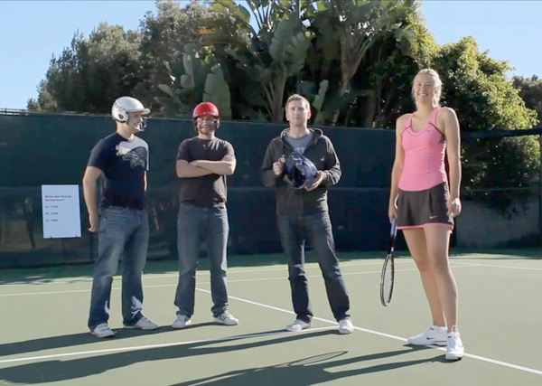 Sony Ericsson 'Sharapova Demoslam' by Dare