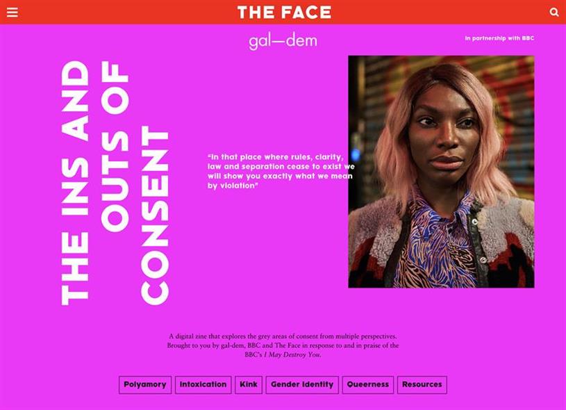 Bbc Gal Dem And The Face The Ins And Outs Of Consent By Bbc Creative 2651
