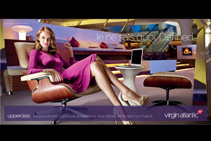 Virgin Atlantic 'Je ne sais quoi. Defined' by Rainey Kelly Campbell Roalfe/Y&R