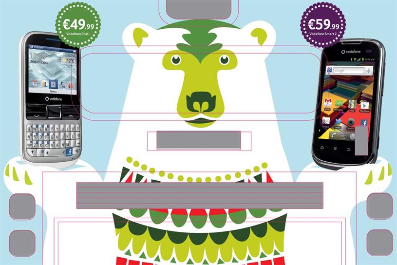 Vodafone 'surprise someone this Christmas' by Grey London 