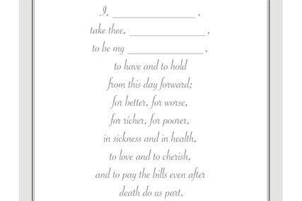 More Th>n 'Wedding vows' by Stephens Francis Whitson