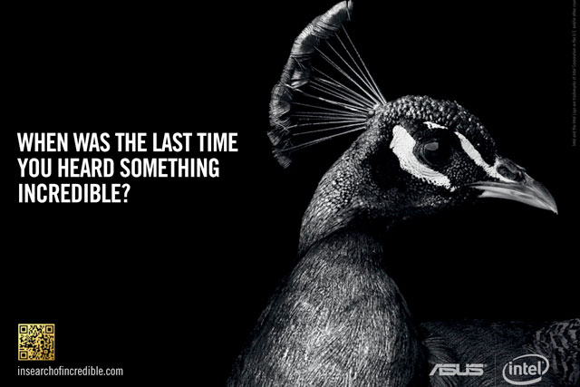 Asus and Intel 'in search of incredible' by Kitcatt Nohr Digitas and Lateral Amsterdam