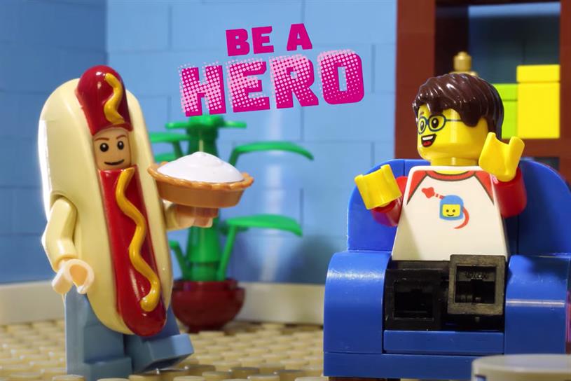 Lego a hero" by The Agency