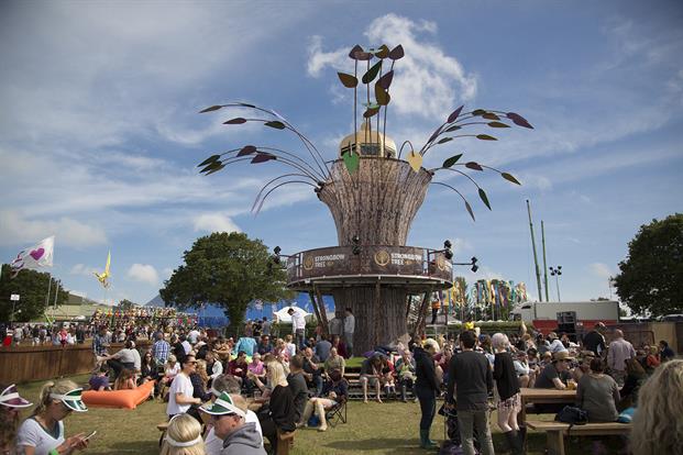 Whynot created an eye-catching activation for Strongbow at the Parklife and Isle of Wight festivals