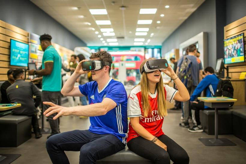 BT Sport: taking VR to EE stores