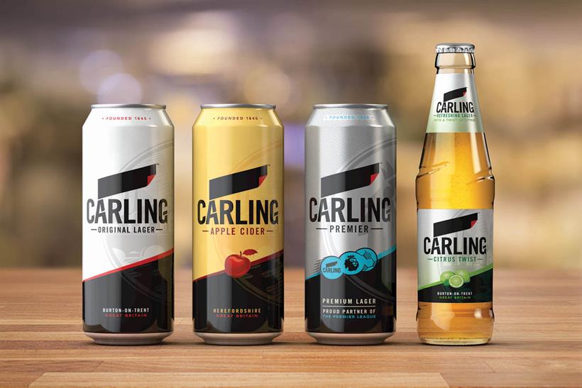 Carling: new design is created by BrandOpus