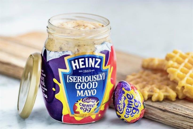 Heinz [Seriously] Good Cadbury Creme Egg Mayo: Heinz and Cadbury joint effort