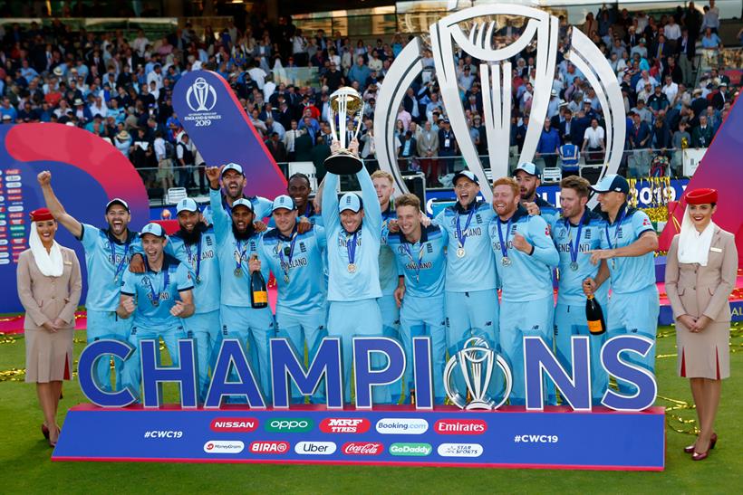 England: beat New Zealand in Cricket World Cup final