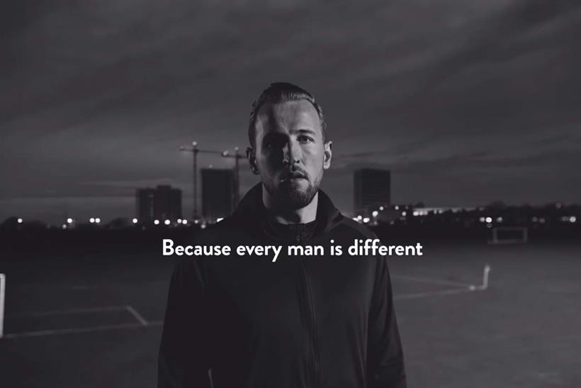 Harry's: created ad featuring England captain Harry Kane