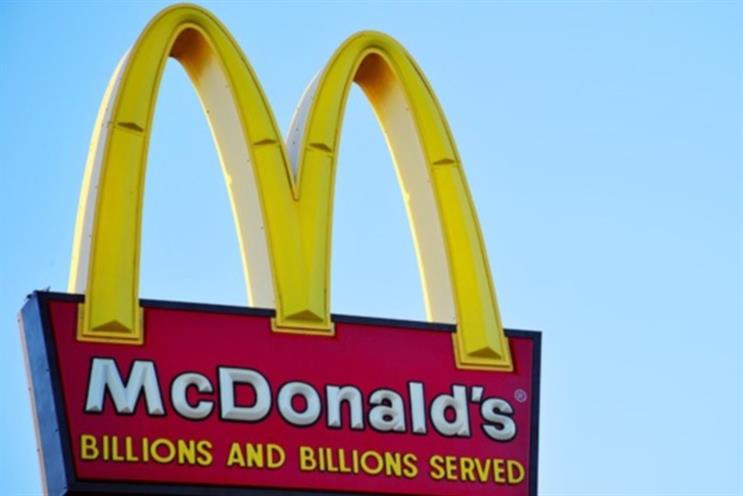McDonald's: joint first in new index