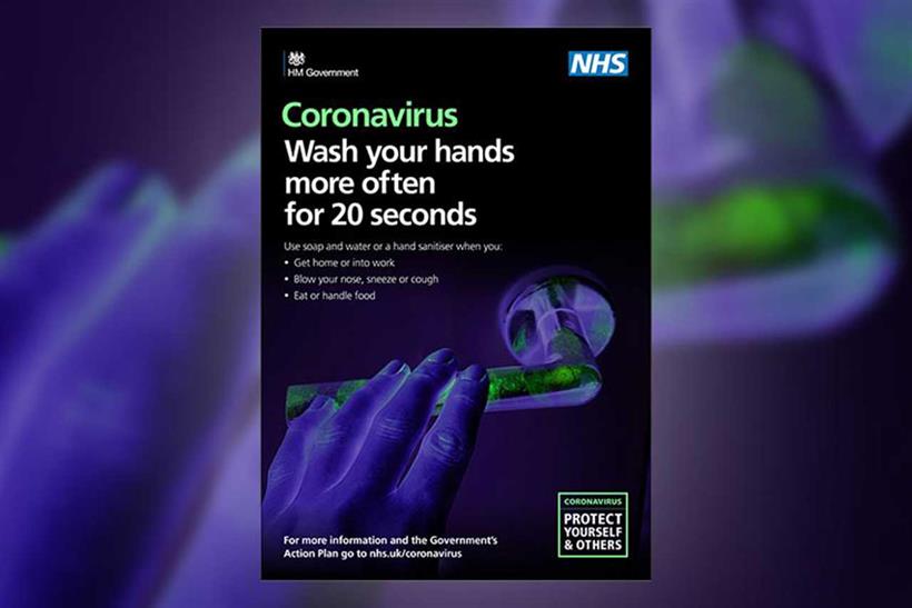 NHS: coronavirus ads focus on handwashing