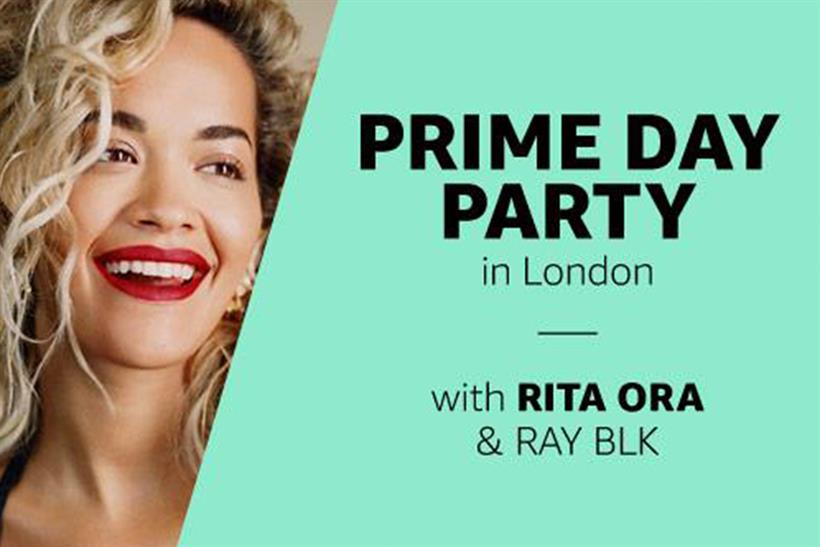 Amazon: Ora is performing at London event