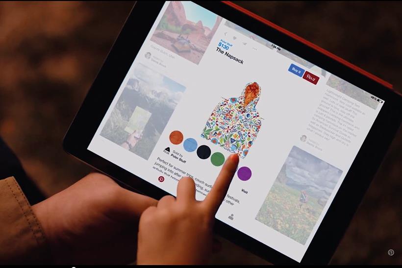 Pinterest: users will be able to use the ‘buy it’ button to purchase items without leaving the site