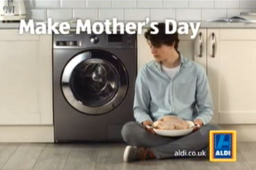 Aldi: traditional cooking for Mother's ay