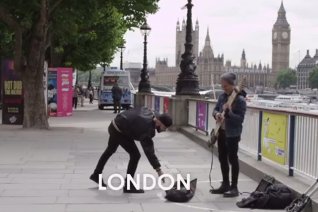 Budweiser: hits the pavements of London in global search for busking talentent