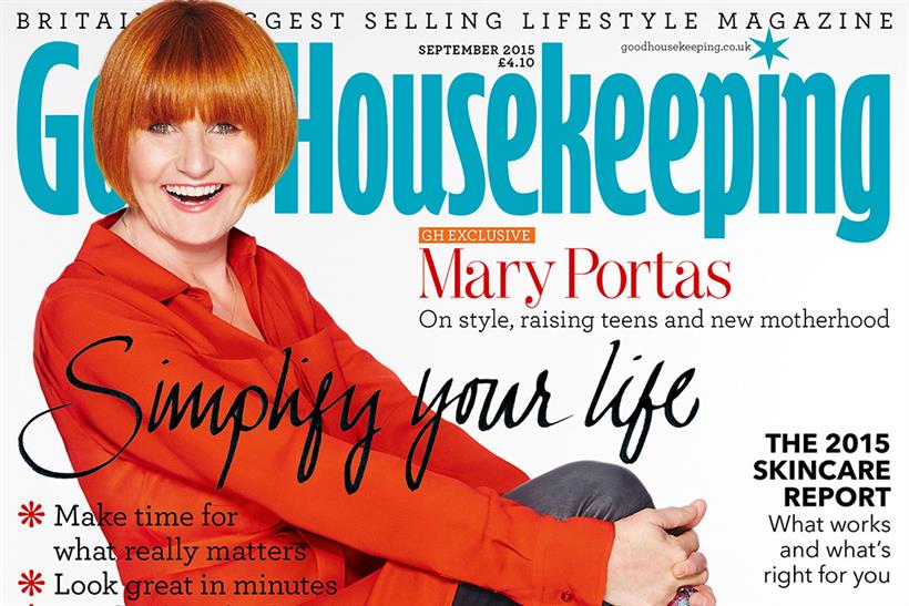 Good Housekeeping: The Hearst title has topped the women's monthly magazines for two years