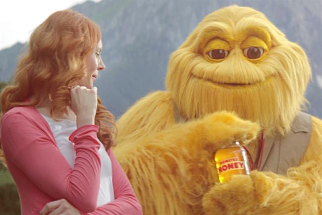 Honey Monster: returns to TV ads