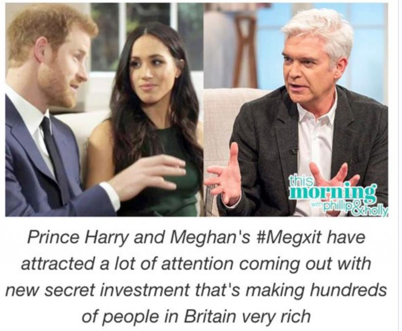 Scam: ads making false claims about Duke and Duchess have persisted on online platforms