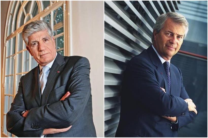 Publicis Groupe and Vivendi: Levy (left) and Bolloré