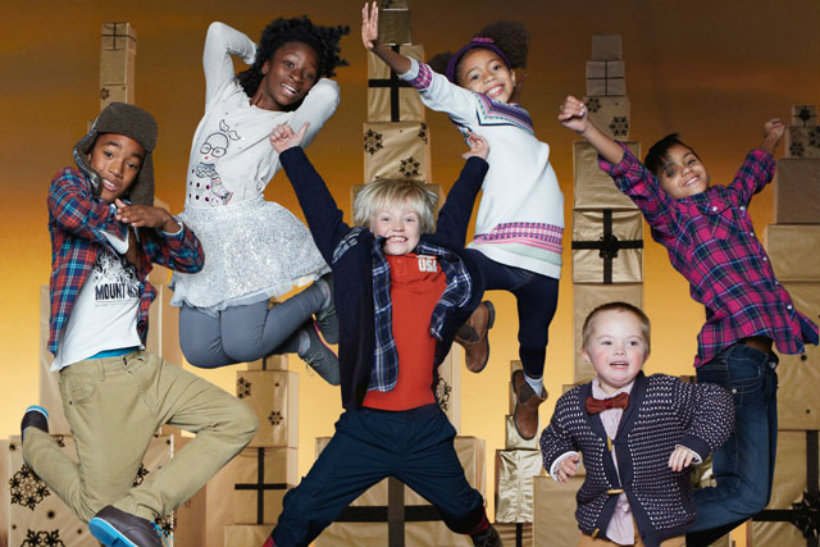 Diversity in ads: Marks and Spencer's 2012 Christmas ad starring Seb White, a model with Down's Syndrome