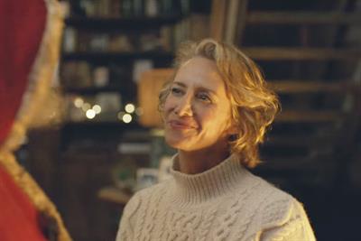 The M&S Christmas ad featured Mrs Claus