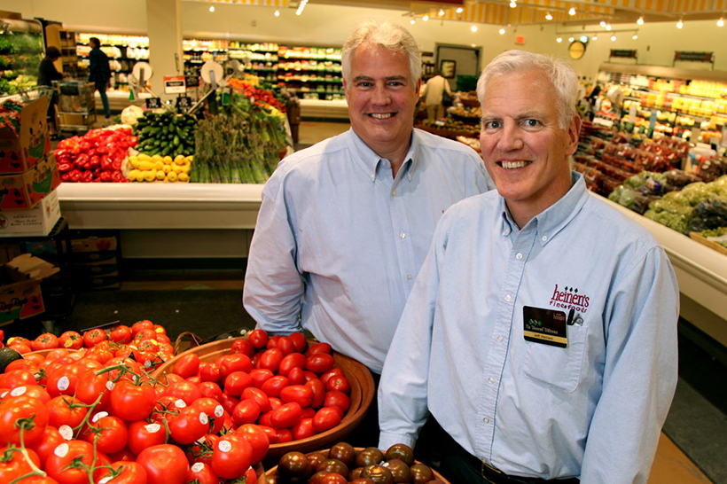 Tom and Jeff Heinen, co-presidents at Heinen's Fine Foods