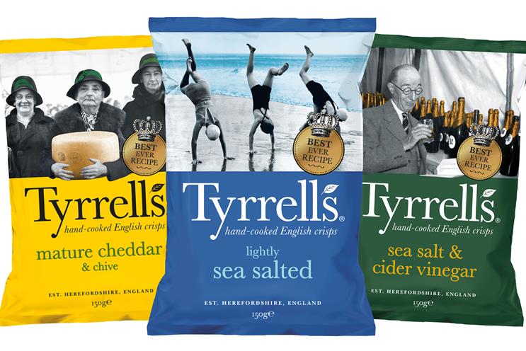 Tyrrells: brand acquired by KP Snacks in 2017