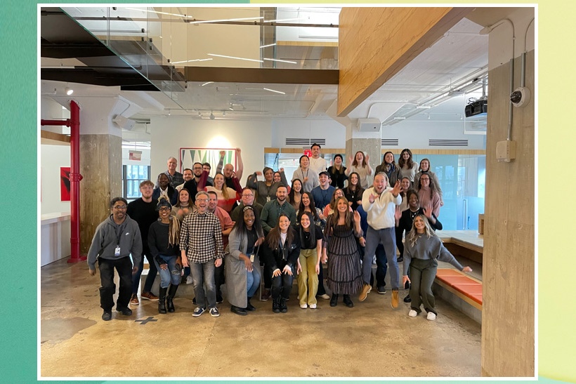 The Horizon media team at its New York headquarters
