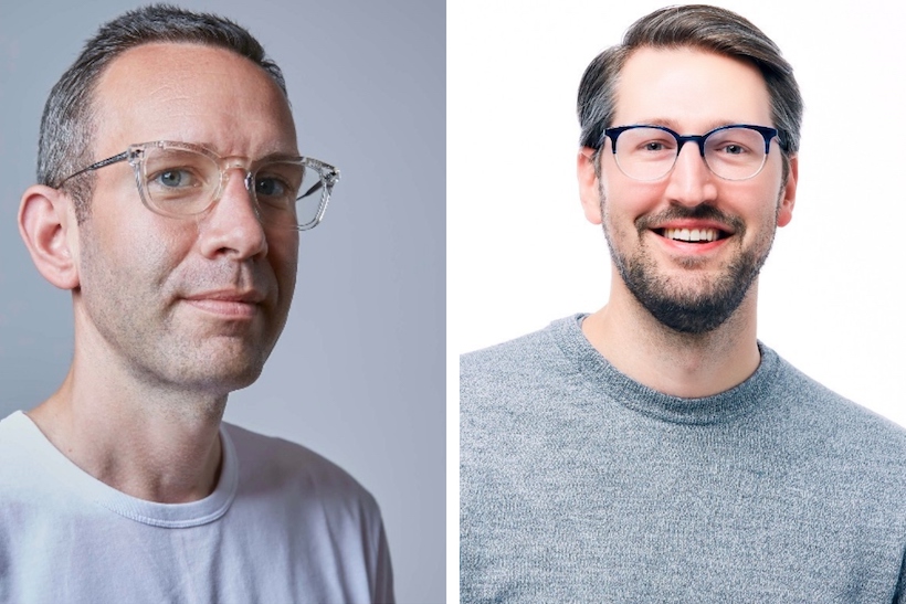 (L to R) Mat Baxter, global CEO, Huge; Mark Manning, global COO, Huge