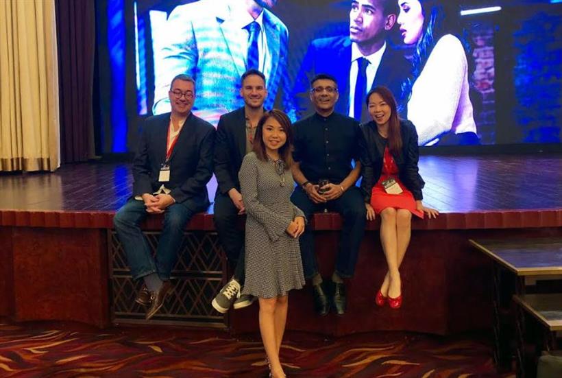 Notice team attending the Intel Partner Summit in Hong Kong October 2018 (L to R): Jonathan Weerts, Nicholas Kinports, Shumin Li, Vivek Sharma, Clair Ji