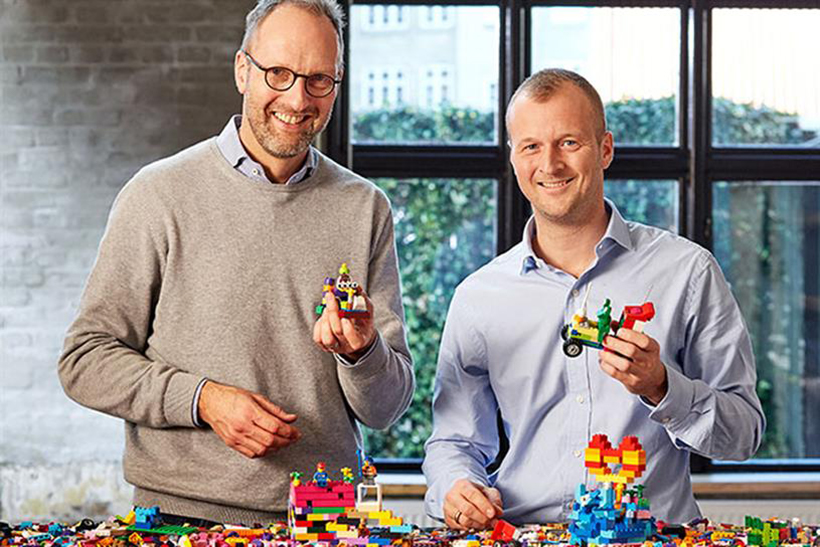 Lego's Jørgen Vig Knudstorp and Thomas Kirk Kristiansen