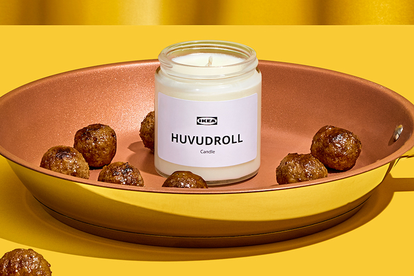 The meatball candle became an internet scentsation this week.